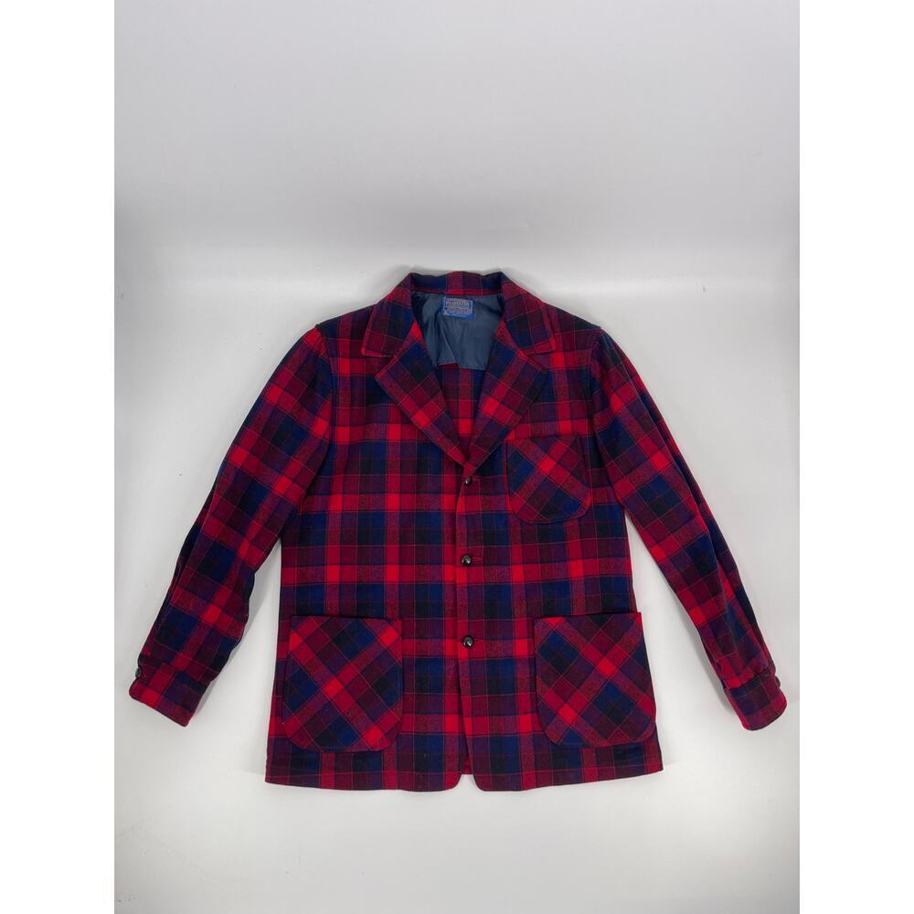 Pendleton Plaid Blazer (B10#8)